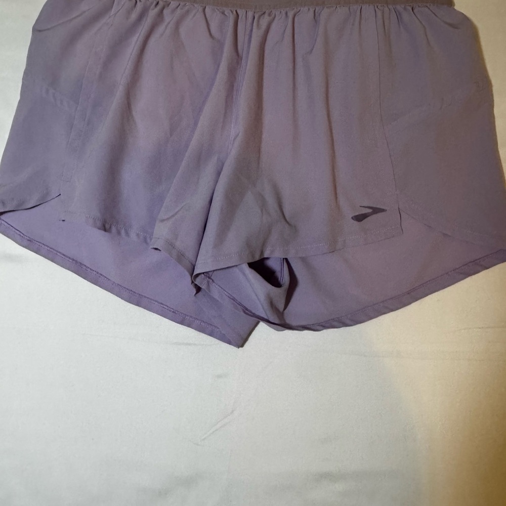 Brooks Women's Lavender Athletic Shorts